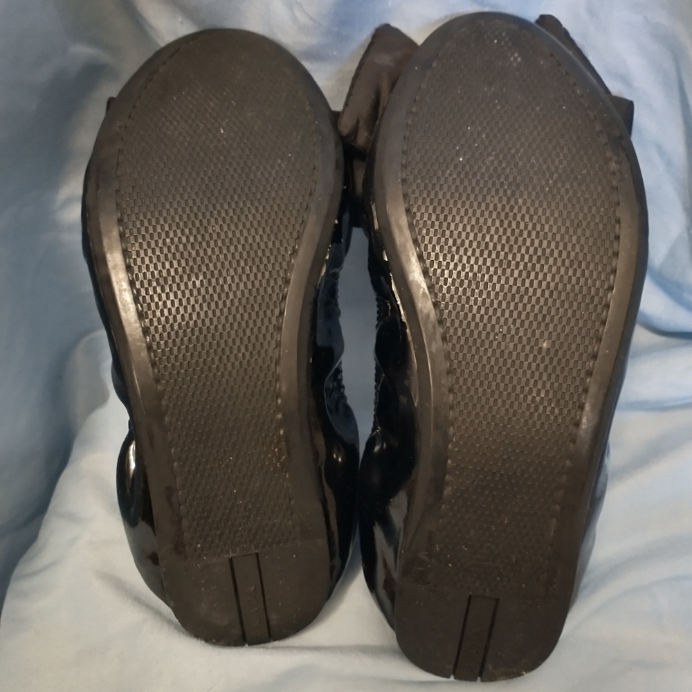 π― Authentic PRADA Black Patent Women's Flats - Picture 12 of 12